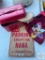 Nana Parking sign, Disney satchel and makeup case