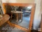 Furniture - Large pine framed dresser mirror