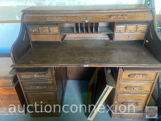 Furniture - Roll Top Desk, S-curve