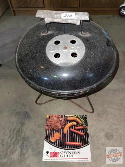 Grill - Weber, small charcoal grill 19"h
