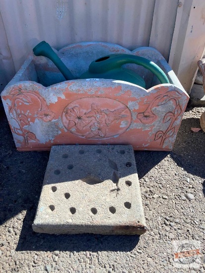 Gardening - Garden cement planter box