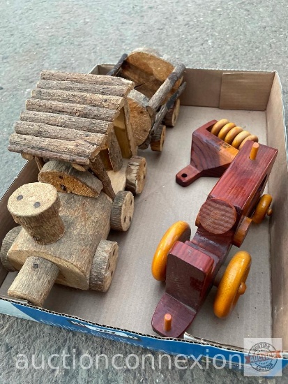 Decor - Wooden trains