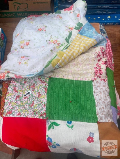 Quilt - Hand and machine stitched