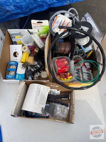 Electrical - Wire, switches, coax connectors etc.