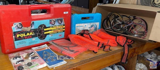 Tire Chains - Polar Flex Tire chains, Peerless Tire / tractor chains, straps, chair repair links