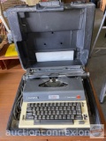 Office - Olympia Electric typewriter w/portable poly case