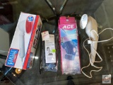 Personal Car - 4 - Infrassage in orig. box, Ace Knee Brace, Sunbeam Home Hair Trimmer, Oster Infra-r