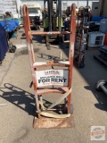 Vintage Dolly, U-haul 2 wheel Movers dolly hand cart w/strap, 59