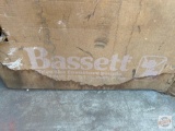 Baby Crib - Bassett Oak finish Baby Crib, orig. box unassembled