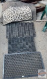 5 Door mats/rugs