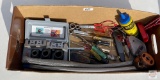 Tools - Braided hose, Koul tools kit, screwdrivers, utility knife, chalk box