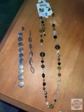 Jewelry - Mudd necklace and 2 bracelets (1 is 10 commandments)