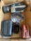 Camera accessories - Vintage Movie Camera and Agfalux Flash