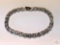 Jewelry - Bracelet, not marked, 27 stone links