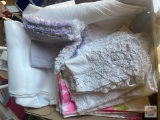 Tablecloths, napkins and doilies