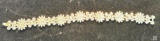 Jewelry - Bracelet, .925 sterling, sun motif, 29.6g