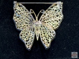 Jewelry - Brooch, Butterfly, fillagree 2