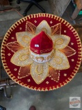 Mexican Mariachi Sombrero Hat, Belri Hats, Hecho Mexico, Handmade, 22
