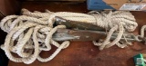 Sailboat Rigging - Rope with anchor