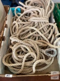 Sailboat Rigging - Rope with shackles
