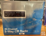 Electronics - Realistic CB 40 Channel 2-way Citizen Band Radio