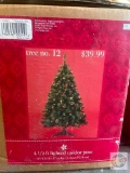 Decor - Christmas - Target 4 1/2ft lighted Candor Pine Tree