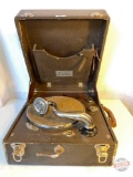 Cecilian Melaphonic Portable Record Player with extra needles