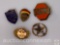 Jewelry - 5 Service pins