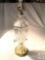 Vintage Princess House lead crystal table lamp