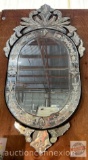Venetian styled wall mirror