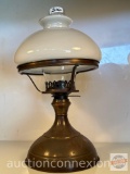 Vintage oil desk lamp
