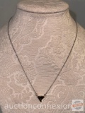 Jewelry - Necklace with sharks tooth shaped pendant