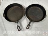 Vintage Cast Iron cookware - 2 skillets