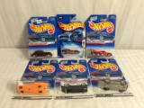 Lot of 6 Pieces Collector New in Package Hot wheels Mattel 1:64 Scale Die-Cast Metal & Plastic Parts