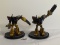 Lot of 2 Pieces Loose 2002 Collector Wizkids Miniature Mechwarrior War Figures - 2