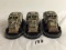 Lot of 3 Pieces Loose 2003 Collector Wizkids Miniature Mechwarrior War 20MIT23 MASH Vehicle