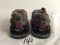 Lot of 2 Collector Loose 2003 Wizkids Miniature Mechwarrior 26 Mobile HQ Vehicles