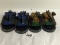 Lot of 4 Pieces Loose 2002 Collector Wizkids Miniature Mechwarrior War vehicles - See Pictures
