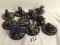 Lot of 10 Pieces Collector Loose Wizkids Miniature 2003 Armor Battle Mini-Figures - See Pictures