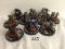 Lot of 10 Pieces Collector Loose Wizkids Miniature 2003 Armor Battle Mini-Figures - See Pictures