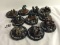 Lot of 10 Pieces Collector Loose Wizkids Miniature 2003 Armor Battle Mini-Figures - See Pictures