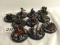 Lot of 10 Pieces Collector Loose Wizkids Miniature 2003 Armor Battle Mini-Figures - See Pictures
