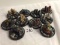 Lot of 10 Pieces Collector Loose Wizkids Miniature 2003 Armor Battle Mini-Figures - See Pictures