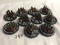 Lot of 10 Pieces Collector Loose Wizkids Miniature 2003 Armor Battle Mini-Figures - See Pictures
