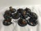 Lot of 10 Pieces Collector Loose Wizkids Miniature 2003 Armor Battle Mini-Figures - See Pictures