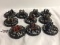 Lot of 10 Pieces Collector Loose Wizkids Miniature 2003 Armor Battle Mini-Figures - See Pictures