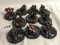 Lot of 10 Pieces Collector Loose Wizkids Miniature 2003 Armor Battle Mini-Figures - See Pictures
