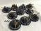 Lot of 10 Pieces Collector Loose Wizkids Miniature 2003 Armor Battle Mini-Figures - See Pictures