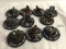 Lot of 10 Pieces Collector Loose Wizkids Miniature 2003 Armor Battle Mini-Figures - See Pictures