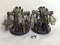 Lot of 3 Pieces Loose 2002 Collector Wizkids Miniature Mechwarrior War Figures 2